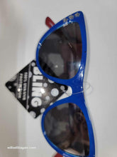 Bling Sunglasses Red/Blue